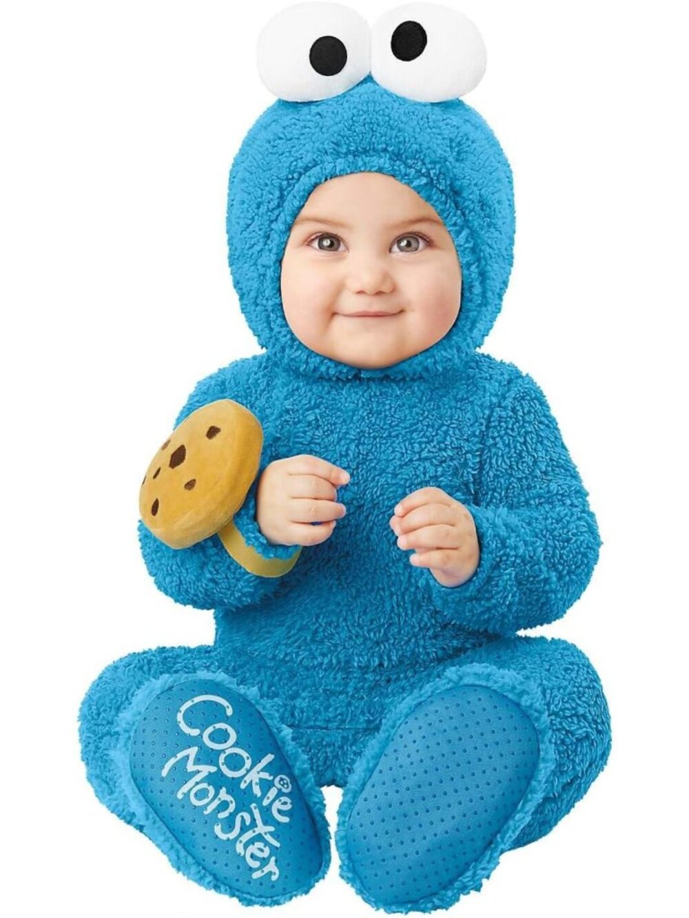 Adorable Baby Cookie Monster Costume | Officially Licensed Sesame Street